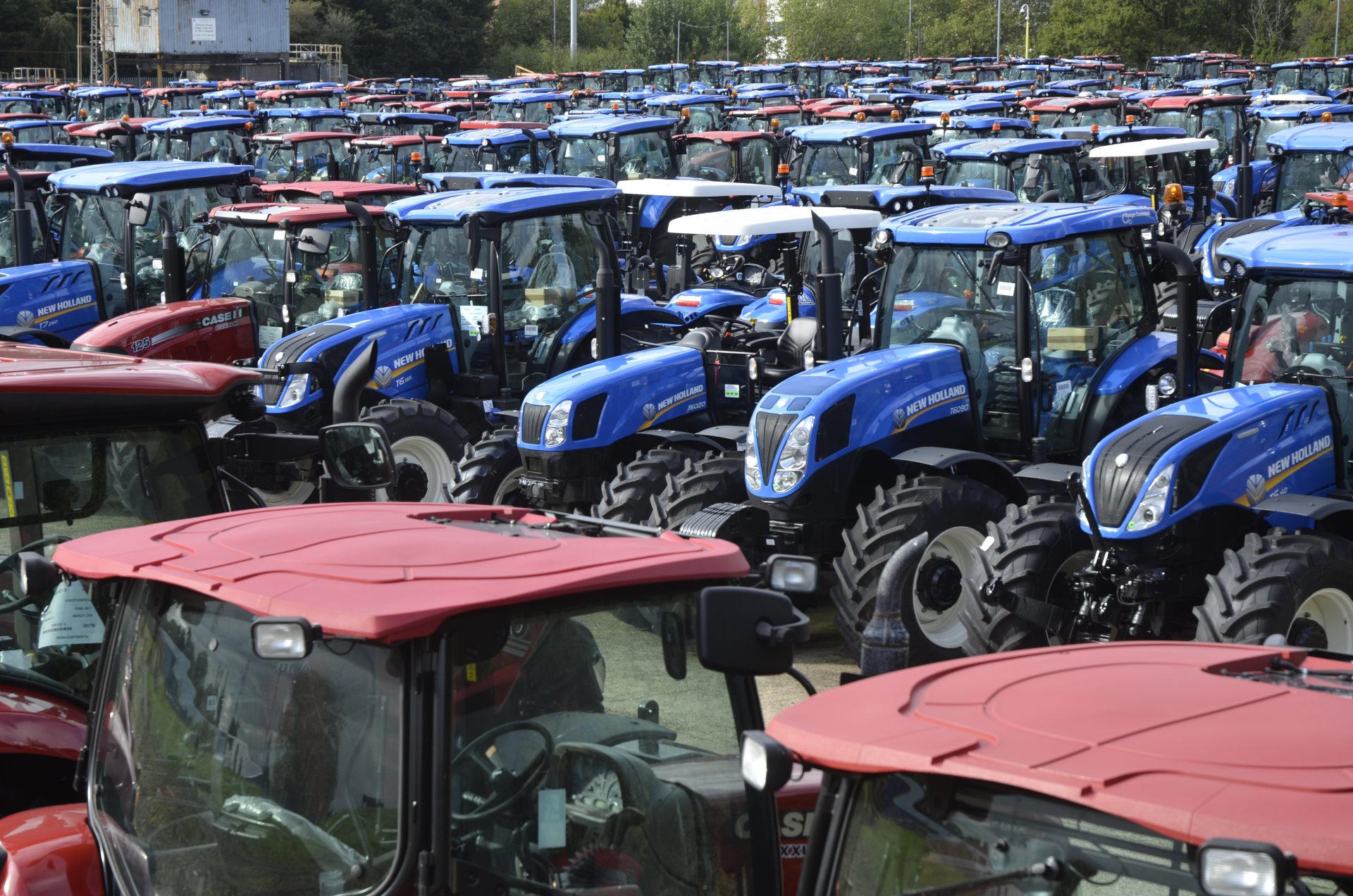 CNH ag equipment sales down by a fifth