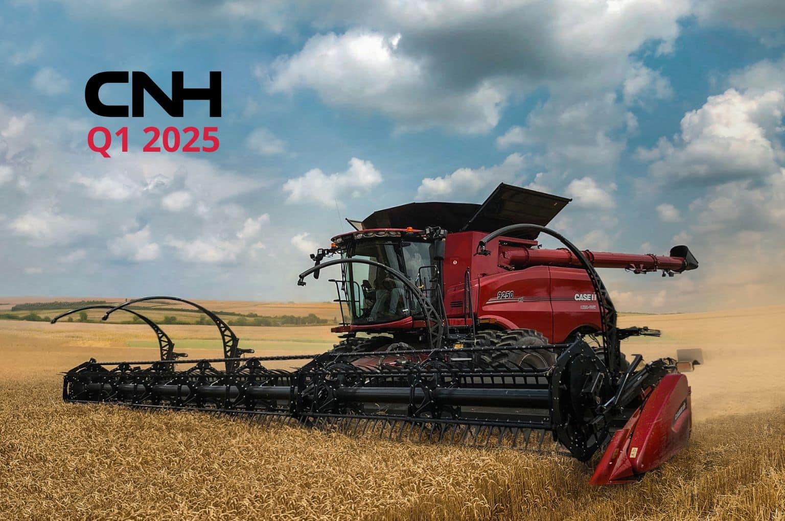 CNH reports first quarter 2025 results