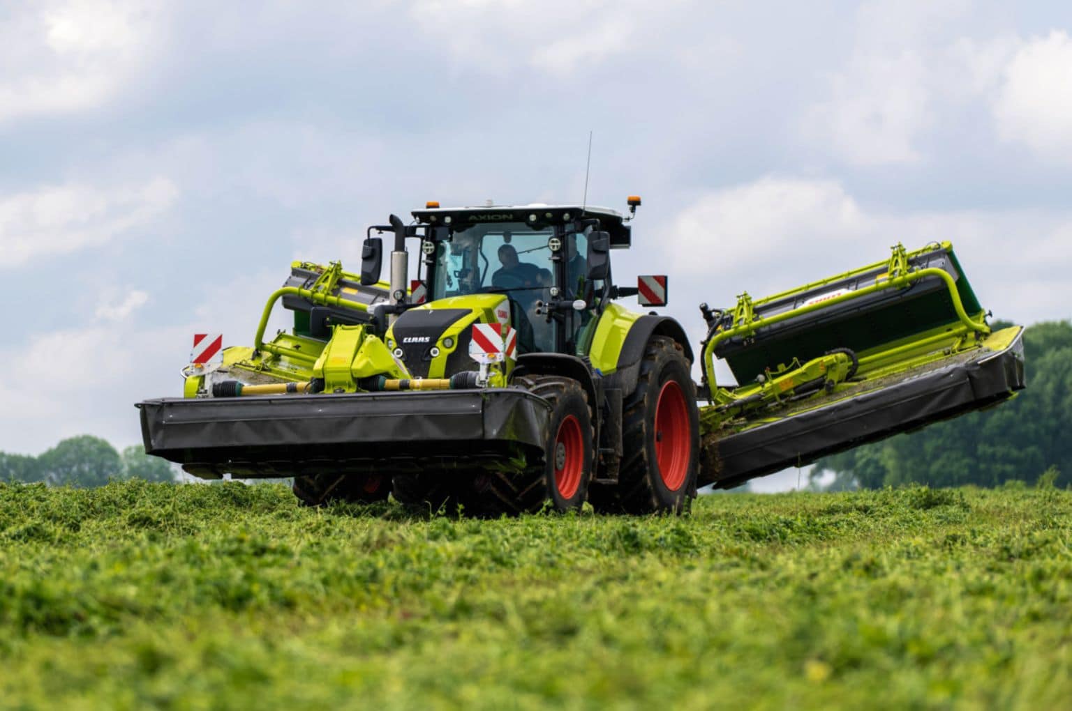Disco time at Claas in Bad Salgau