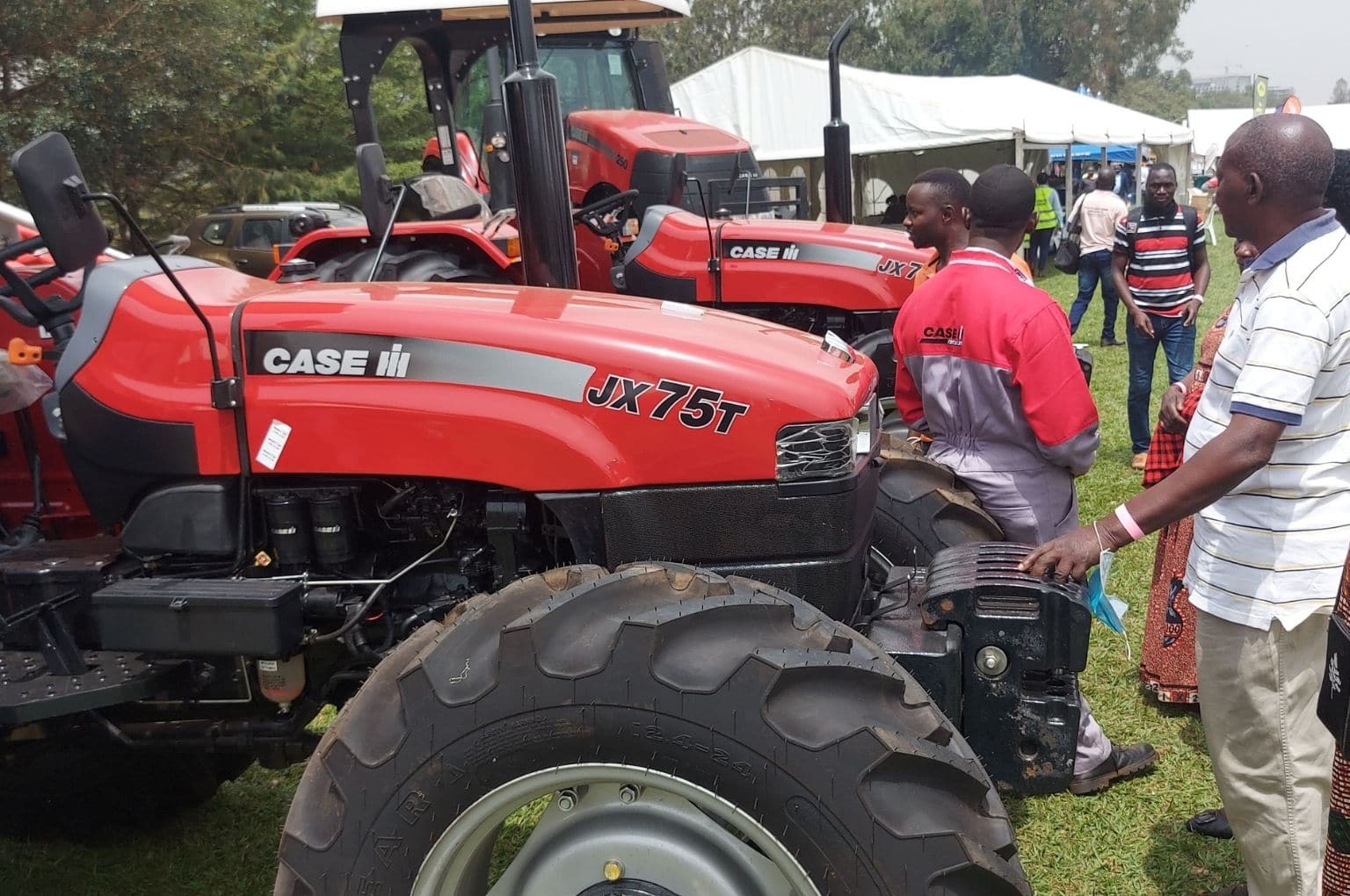 Great interest for Case IH tractors in Uganda