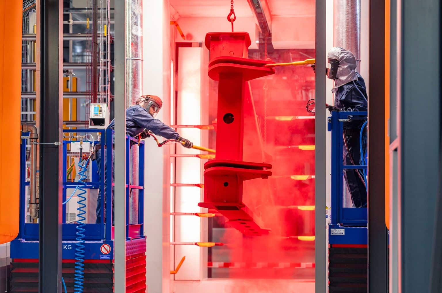 HORSCH painting center operational