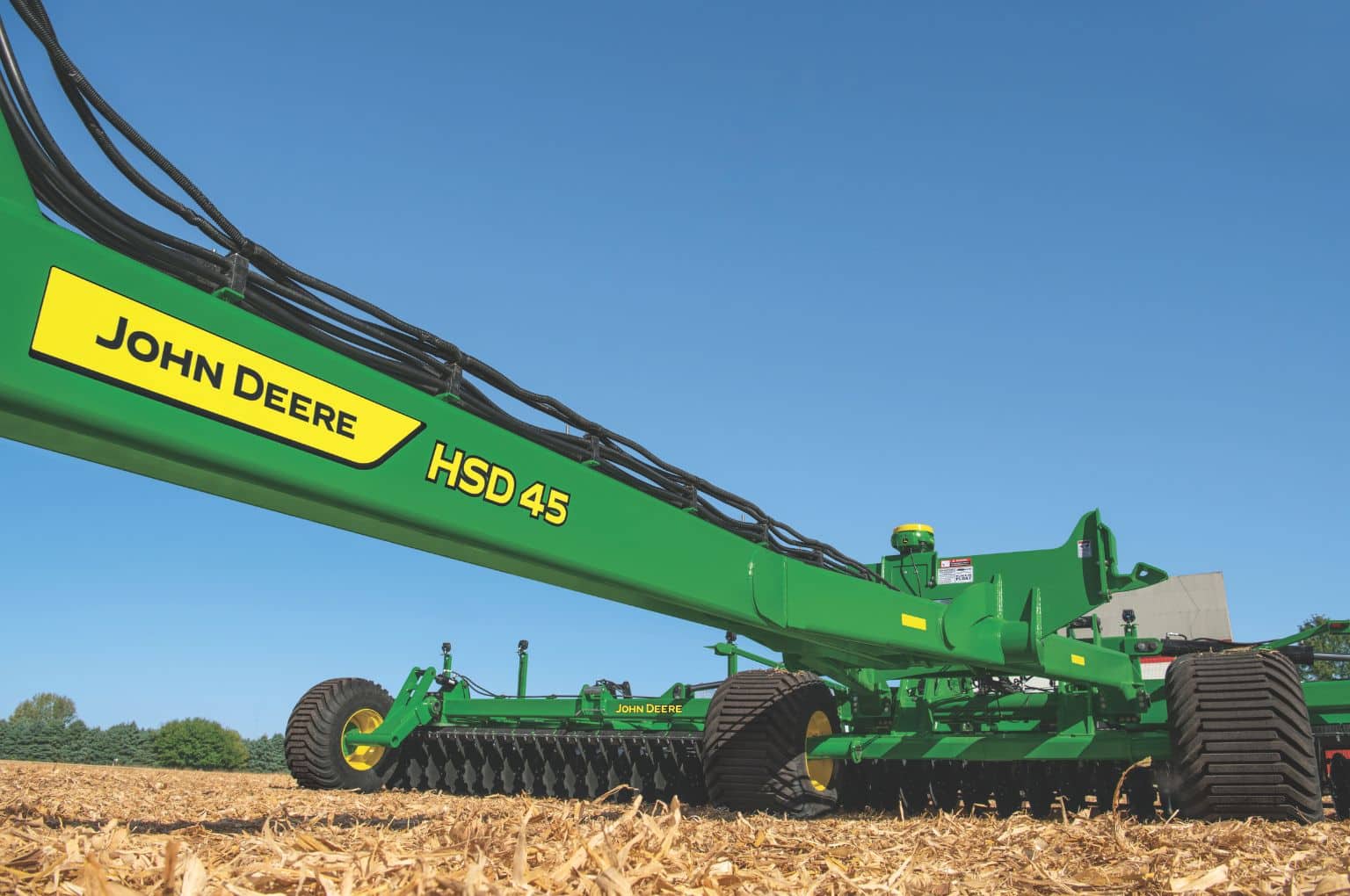 HSD disk improves residue flow