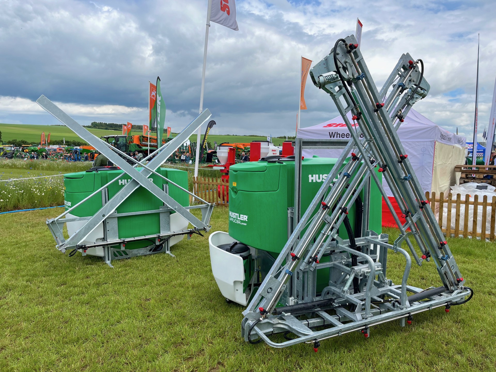 Hustler sprayer at Cereals