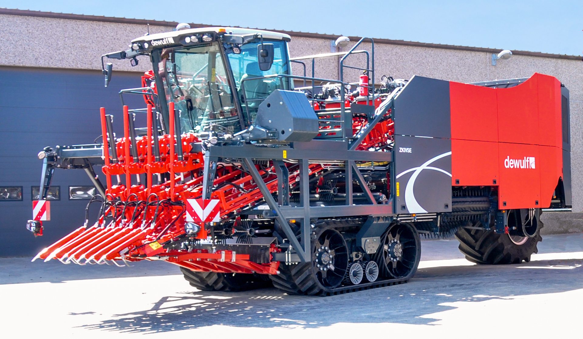 Improved cleaning for updated ZKIV harvester
