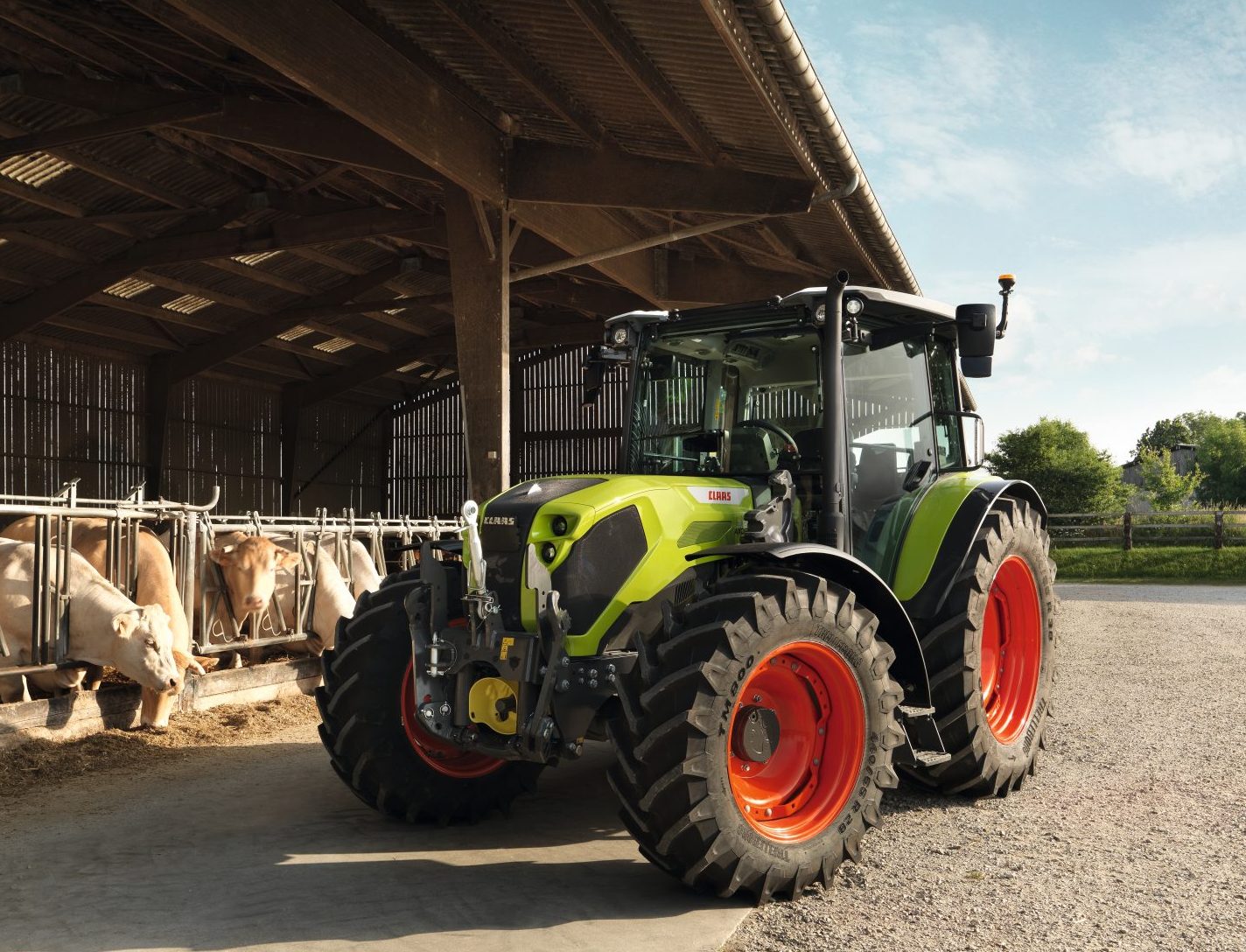 Italian Axos 3 fills Claas ranks