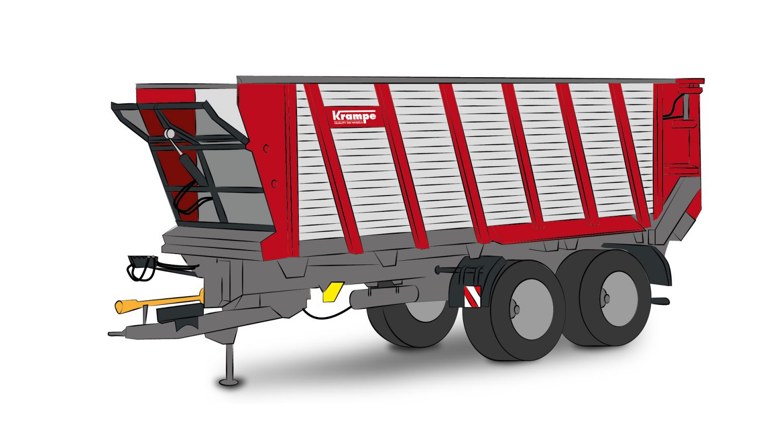 Krampe takes on Kaweco silage trailers