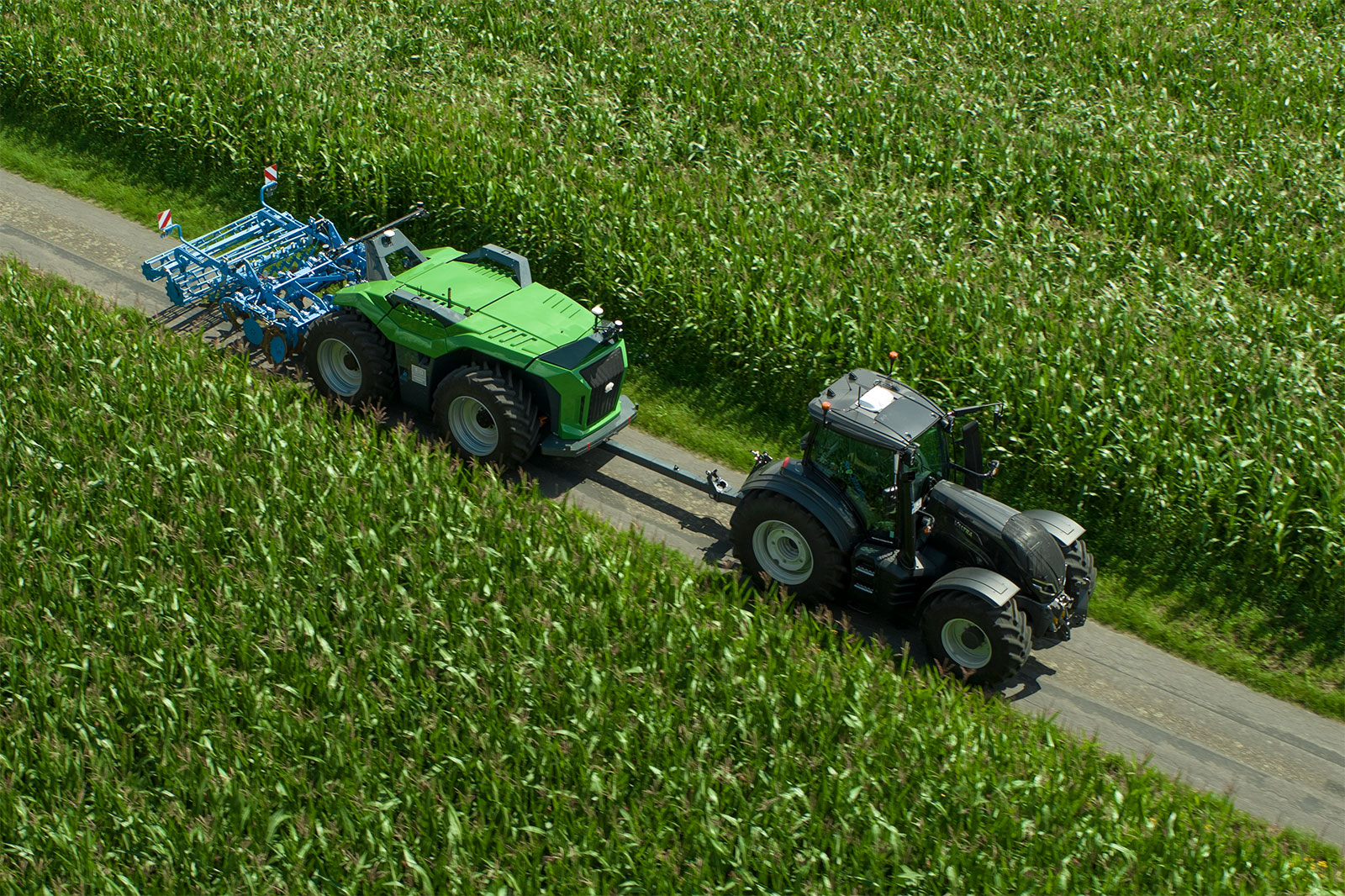 Krone/Lemken autonomous vehicle transport solution