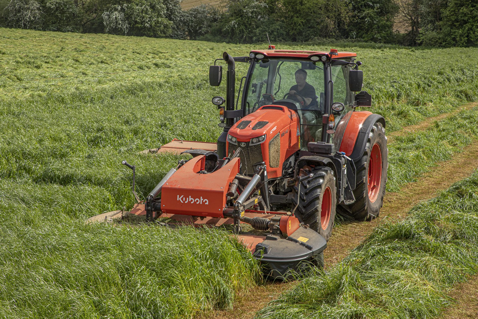 Kubota tractors in Europe