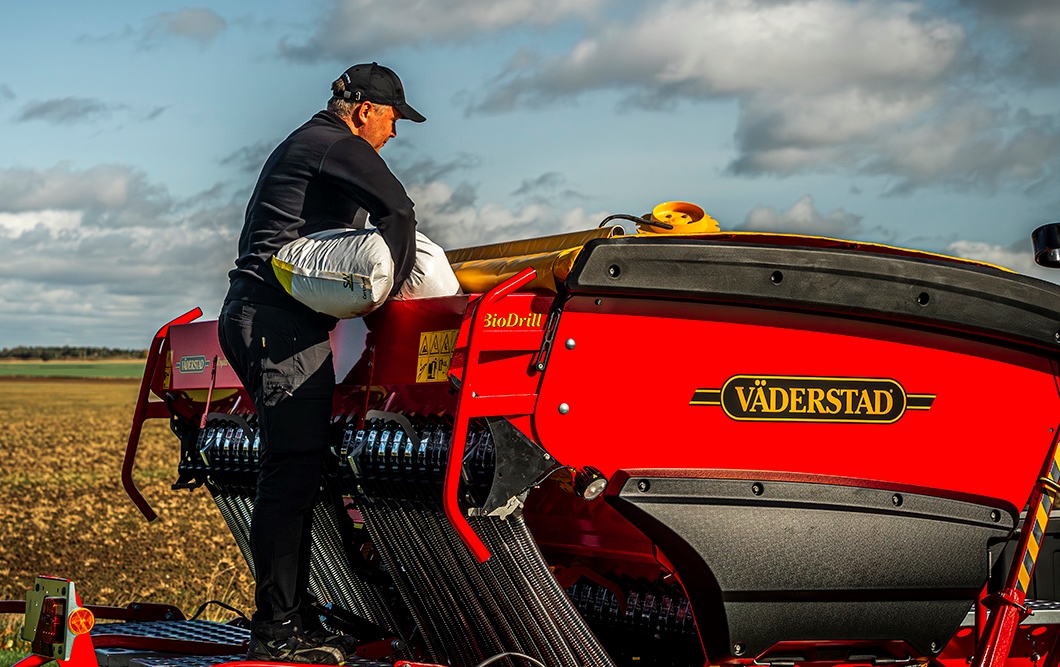 Larger BioDrill for Väderstad Rapid
