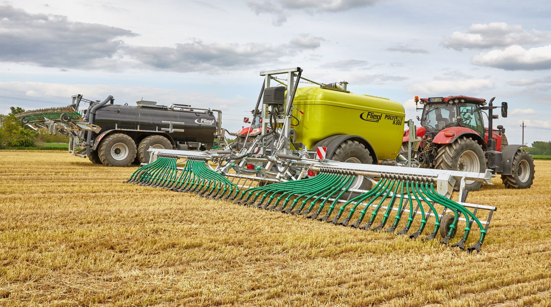 Lightweight Fliegl slurry tanker