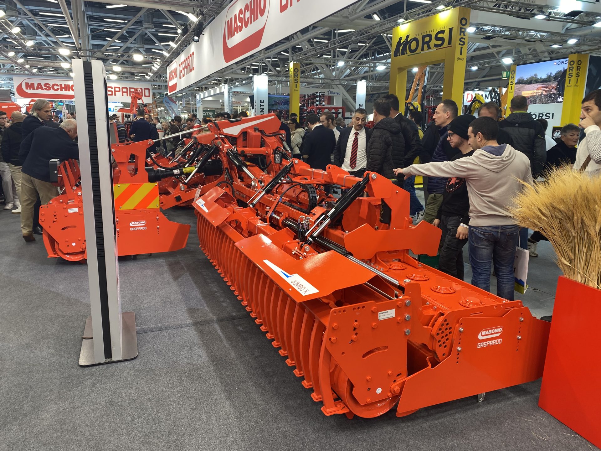 Maschio shows 10m power harrow
