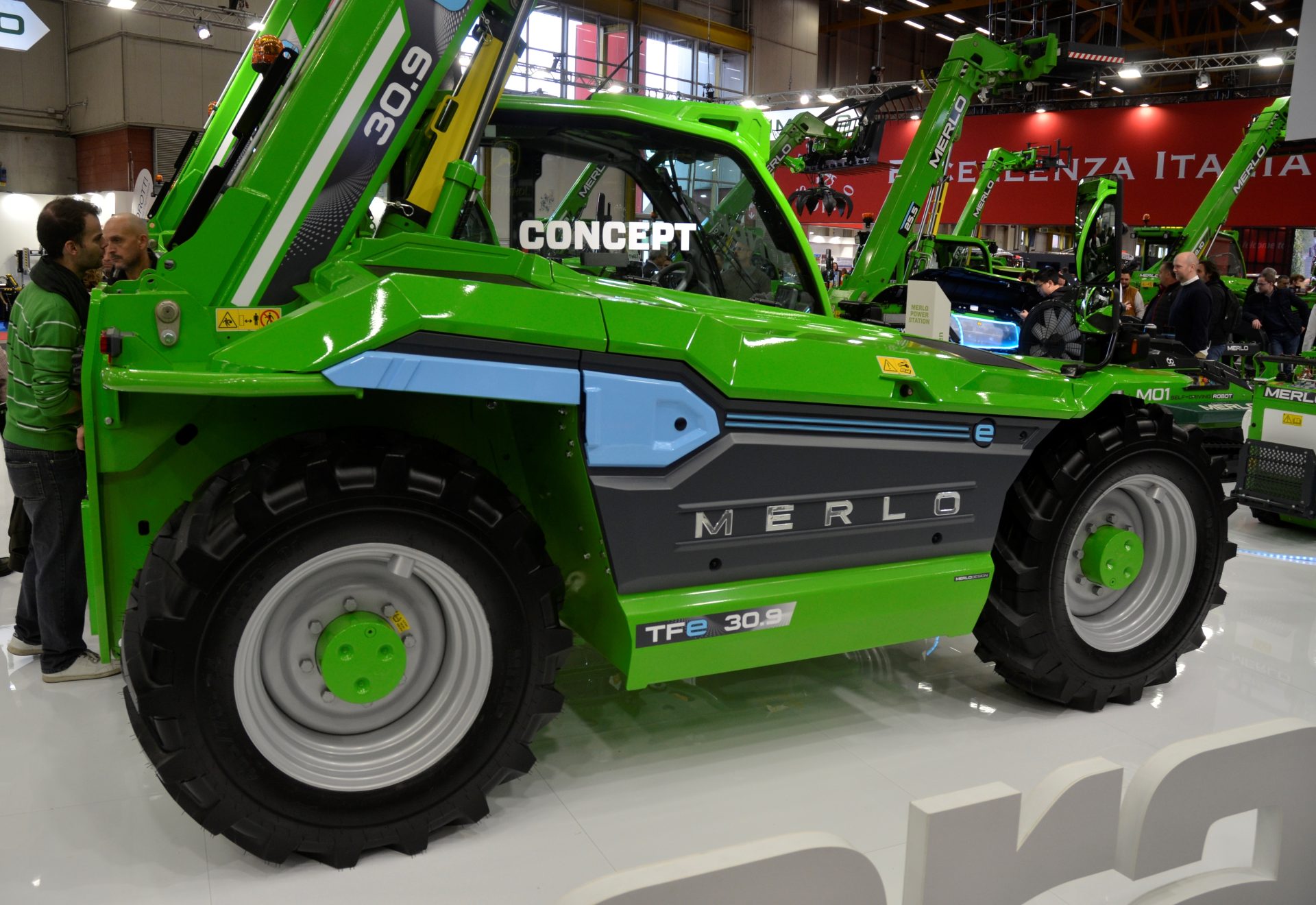 Merlo electrifies Turbofarmer telehandler