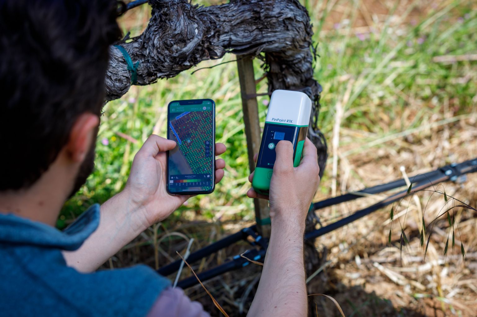 PinPoint RTK collects precise data