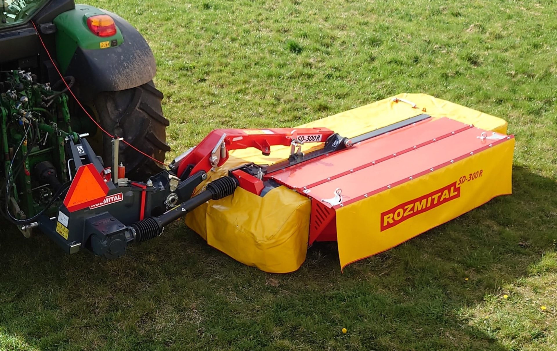 Rozmital rear disc mower conditioner