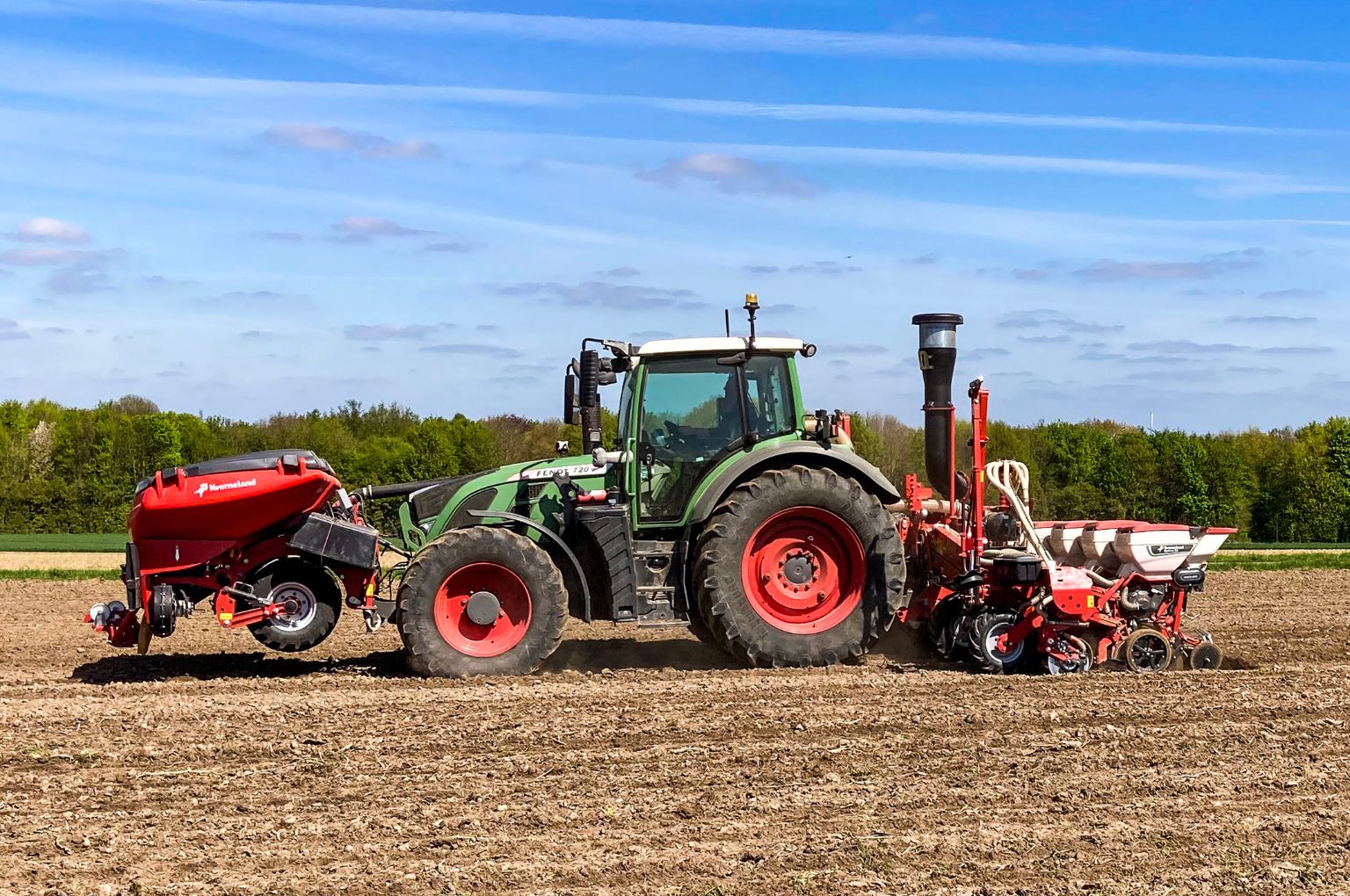 Spot fertilizing with PUDAMA