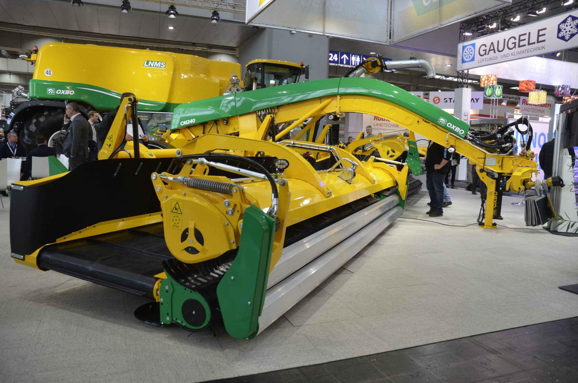 Trailed Oxbo merger suits CTF systems