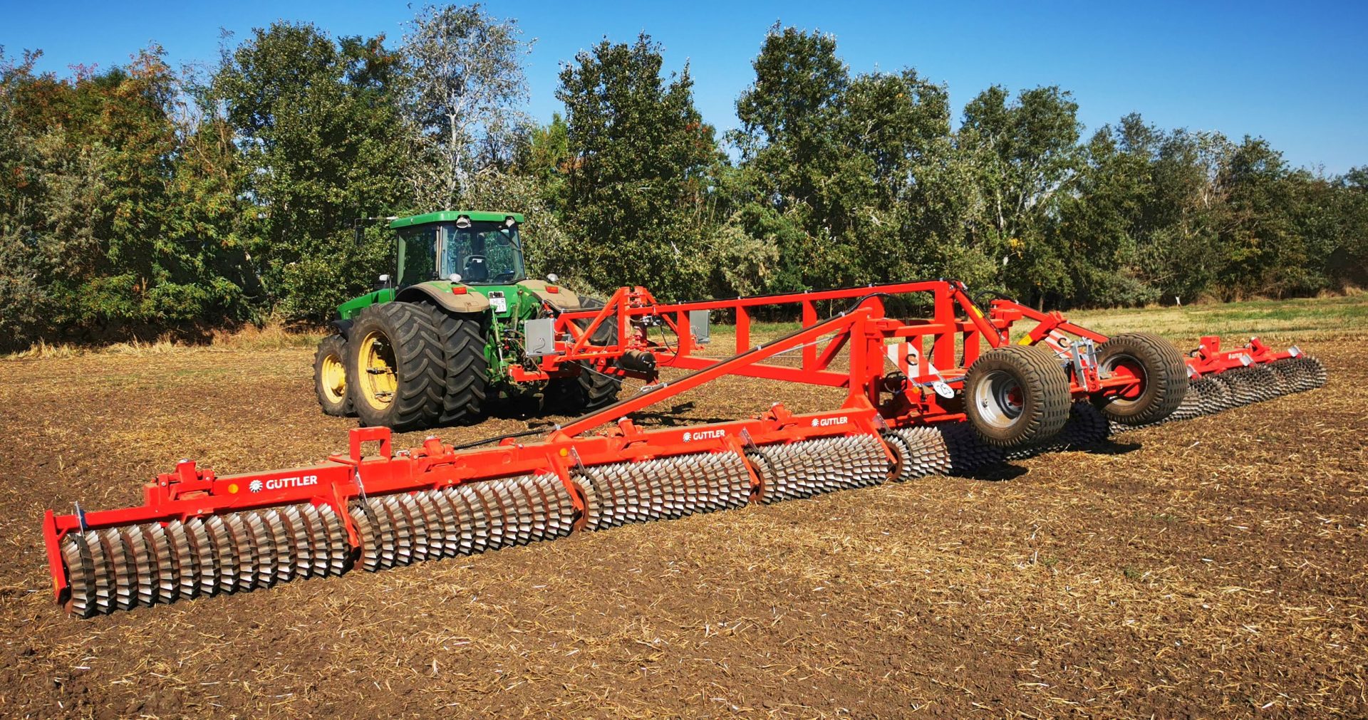 Wider Güttler Magnum and 6.0m knife roller