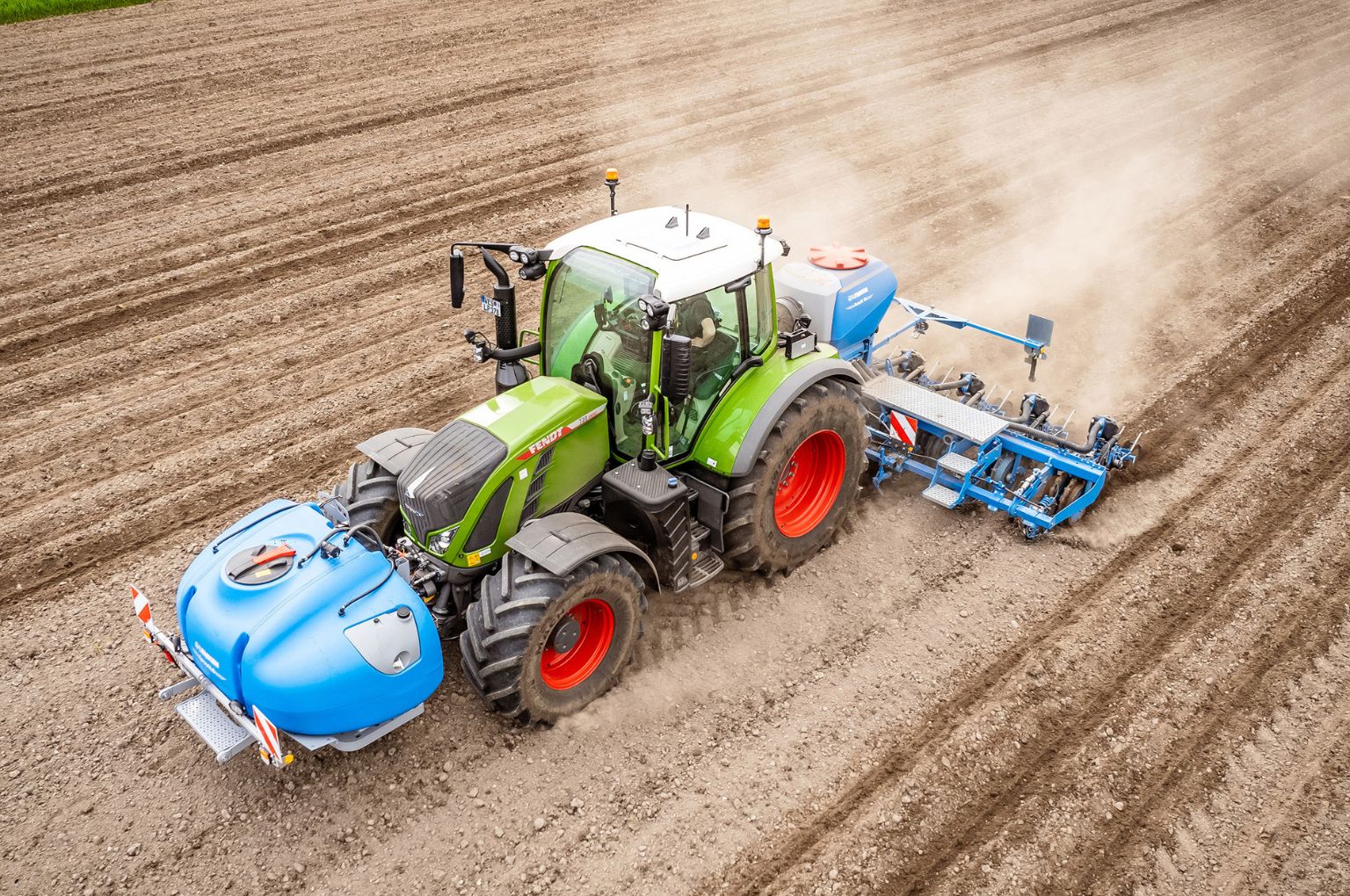 Wider use of SprayHub front tank