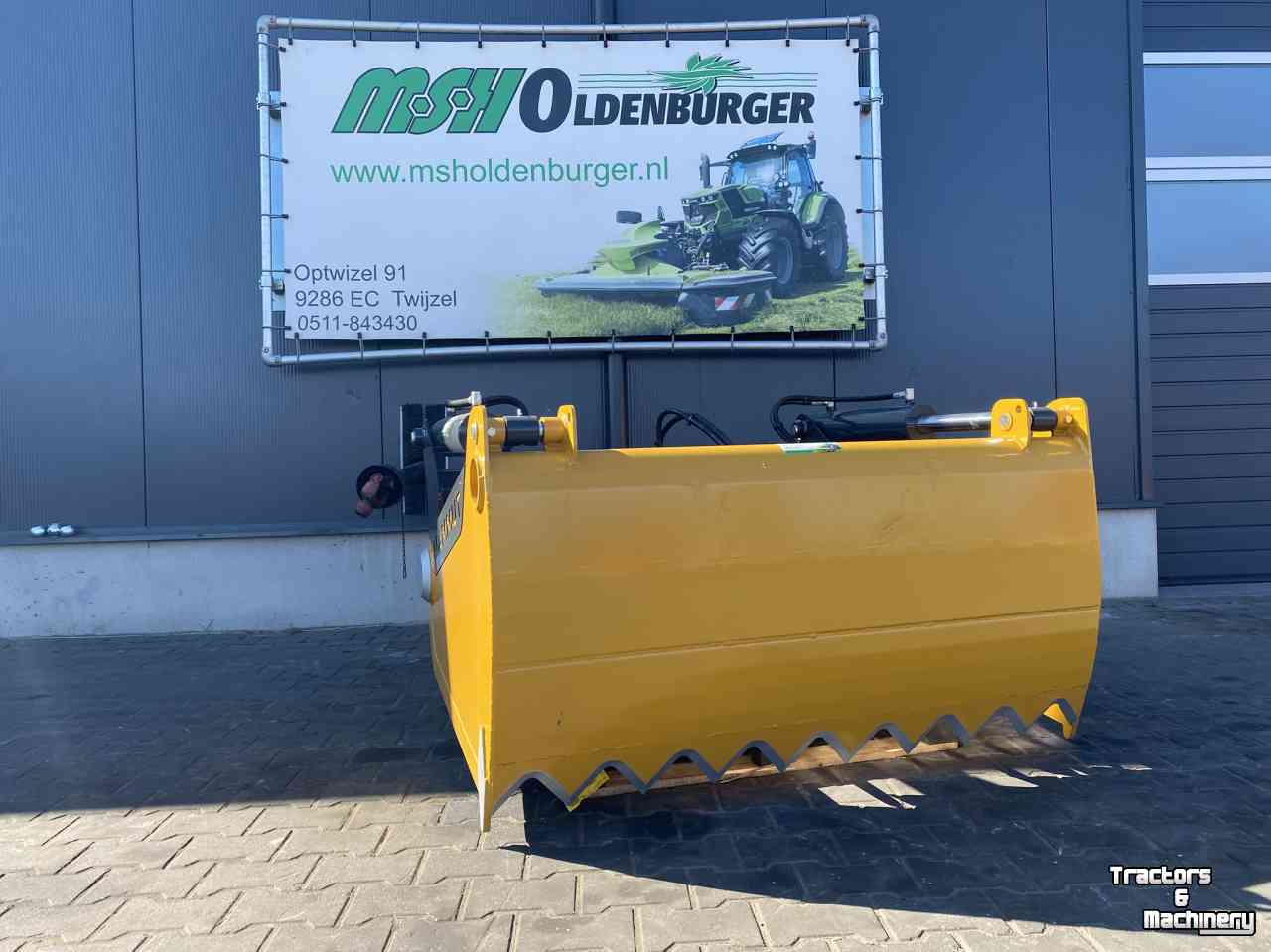 Silage cutting bucket Mammut SC 150 N kuilhapper