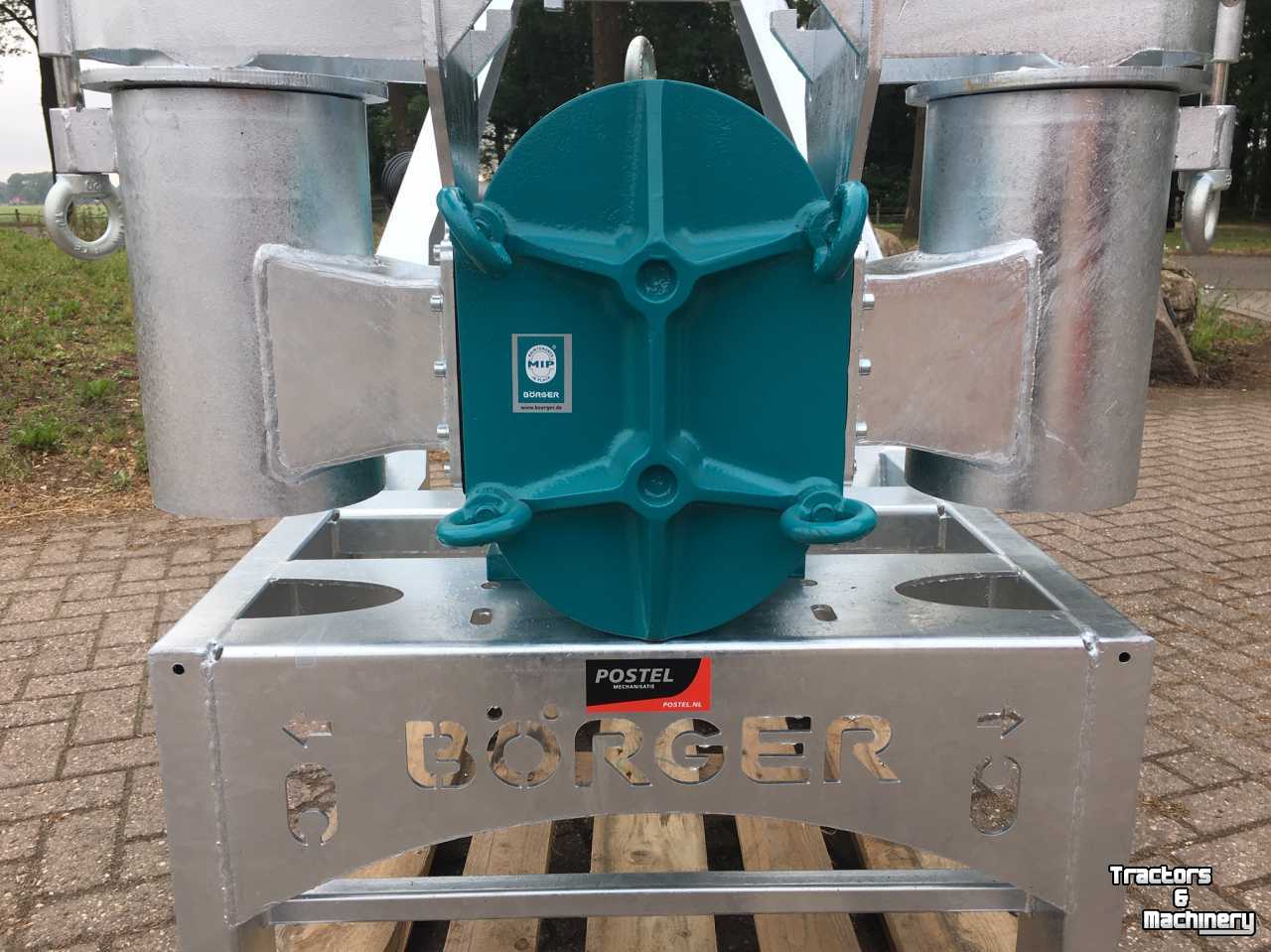 Manure pump Börger BORGER CL 520 Mestpomp op driepunstbok