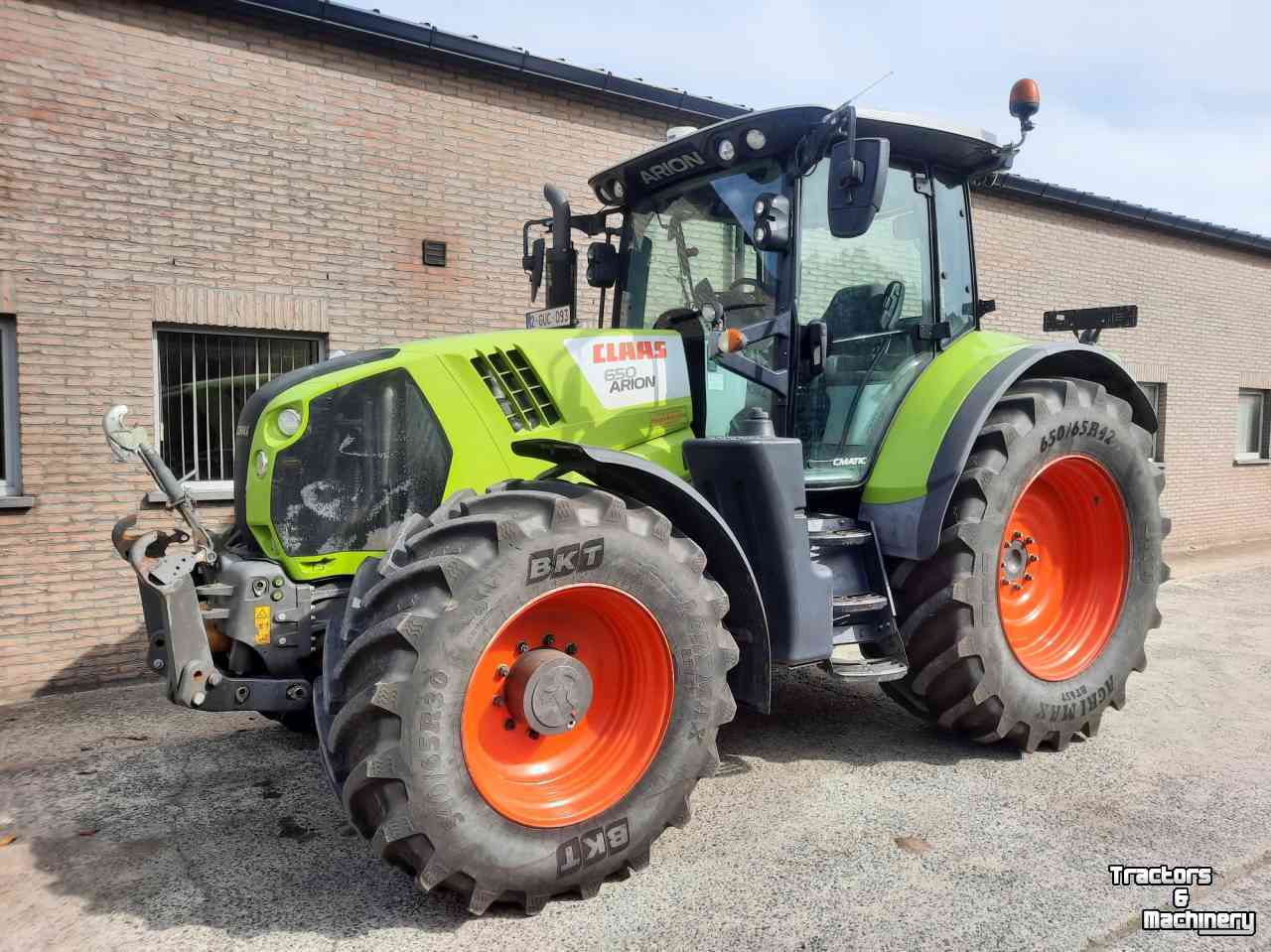 Tractor Claas Arion 650 Cmatic Cebis