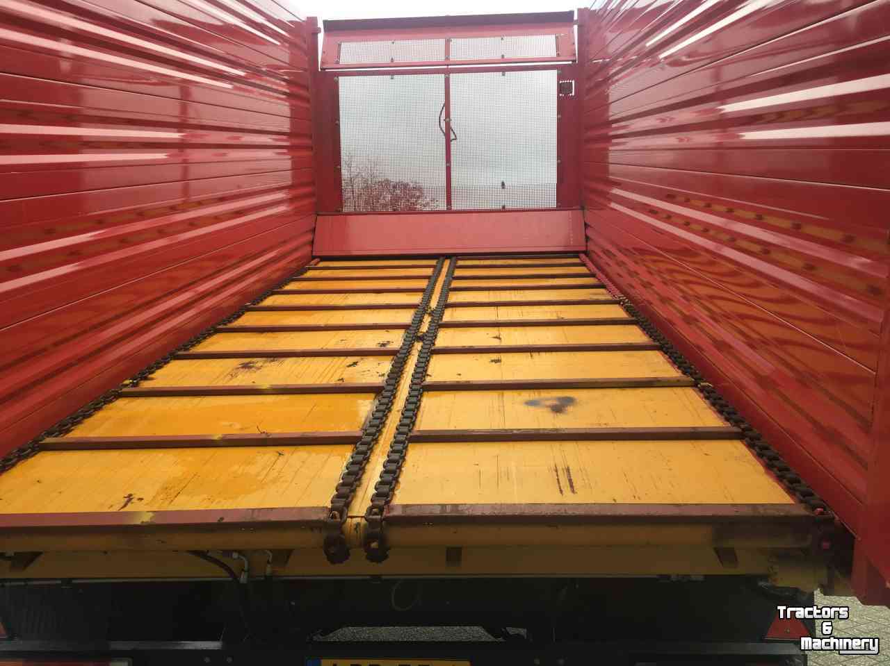Dumptrailer Schuitemaker kiepende silagewagen