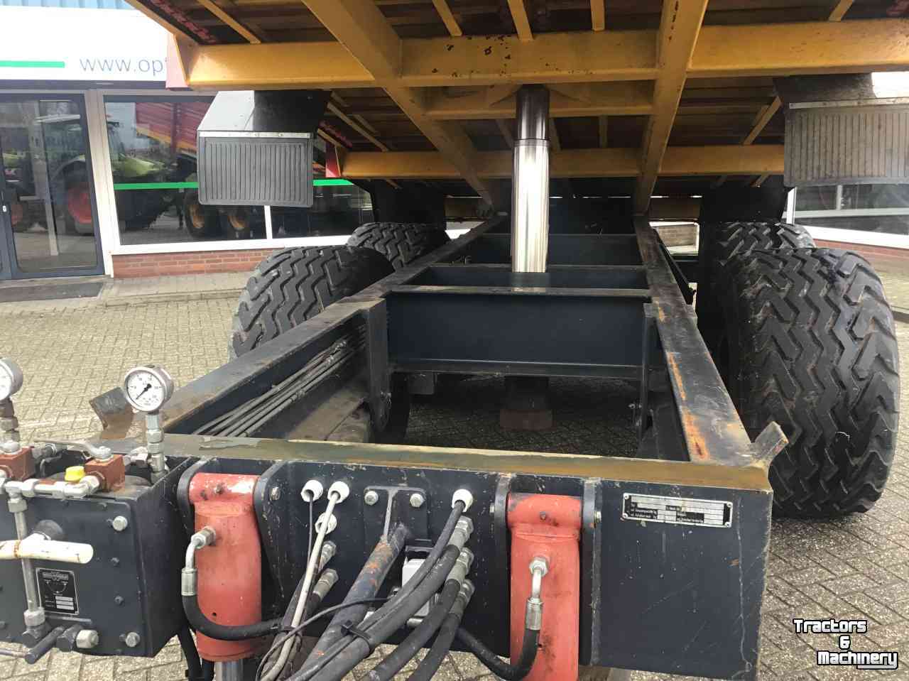 Dumptrailer Schuitemaker kiepende silagewagen