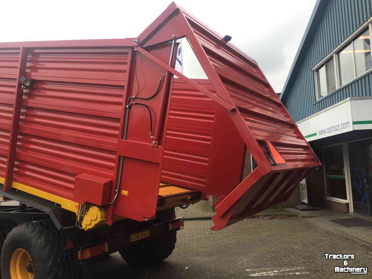Dumptrailer Schuitemaker kiepende silagewagen
