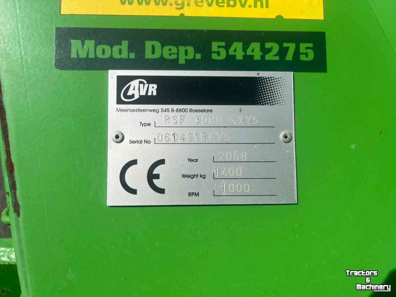 Rotary Hiller AVR RSF 4x75