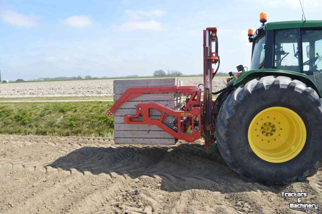 Bulk box tipper Wifo Efficient de pootmachine vullen? Wat dacht u van deze Wifo Heavy duty 180° Vooroverkantelaar?