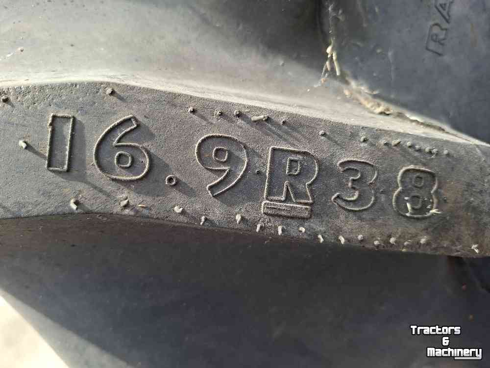 Wheels, Tyres, Rims & Dual spacers Good Year 16.9R38