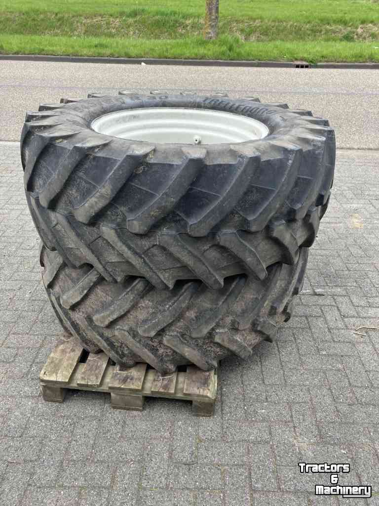 Wheels, Tyres, Rims & Dual spacers Trelleborg 540/65[R30