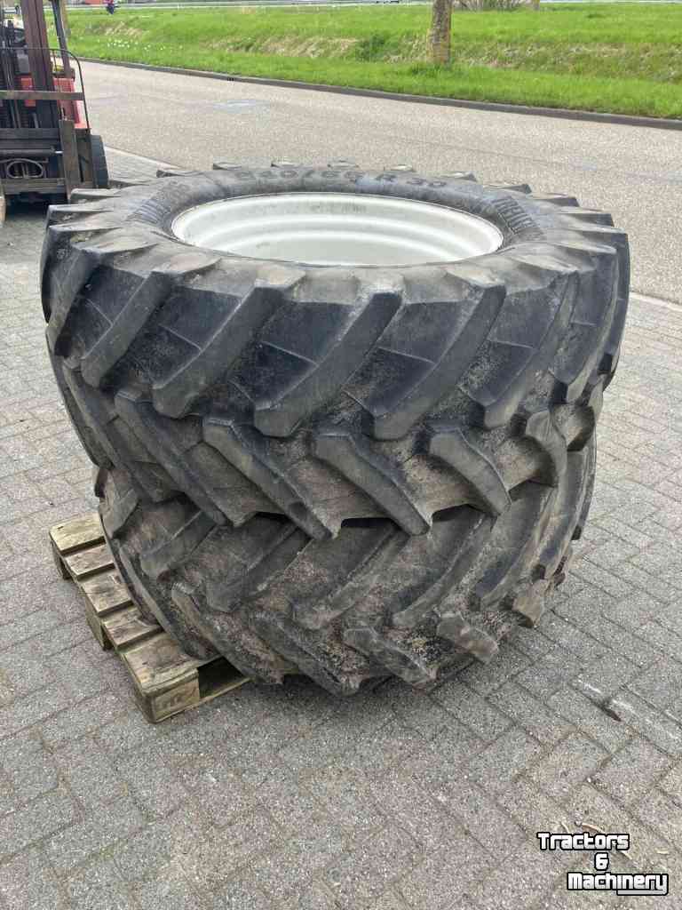 Wheels, Tyres, Rims & Dual spacers Trelleborg 540/65[R30