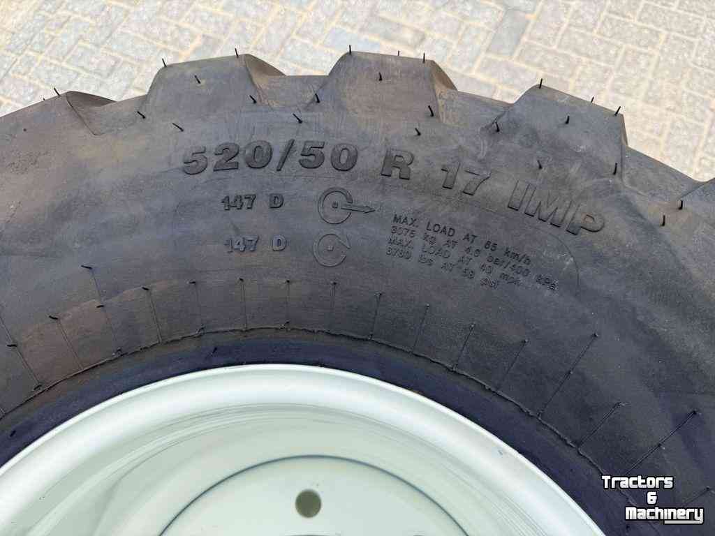 Wheels, Tyres, Rims & Dual spacers Vredestein 520/50R17 Flotation Trac met Velg