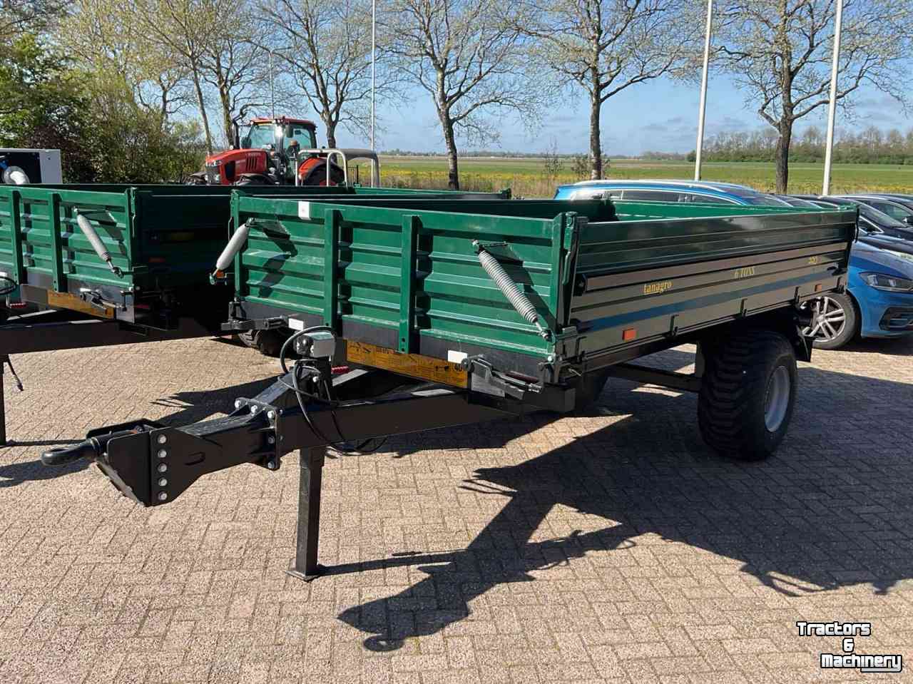 Dumptrailer  Donmaksan, Tanagro, trailer, driedimensionaal kiepbaar