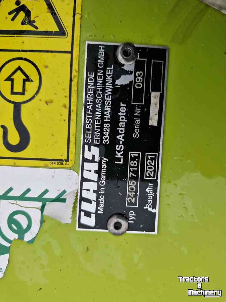 Other grassland-equipment, hay-equipment and accessories Claas MKS/GPS ADAPTER