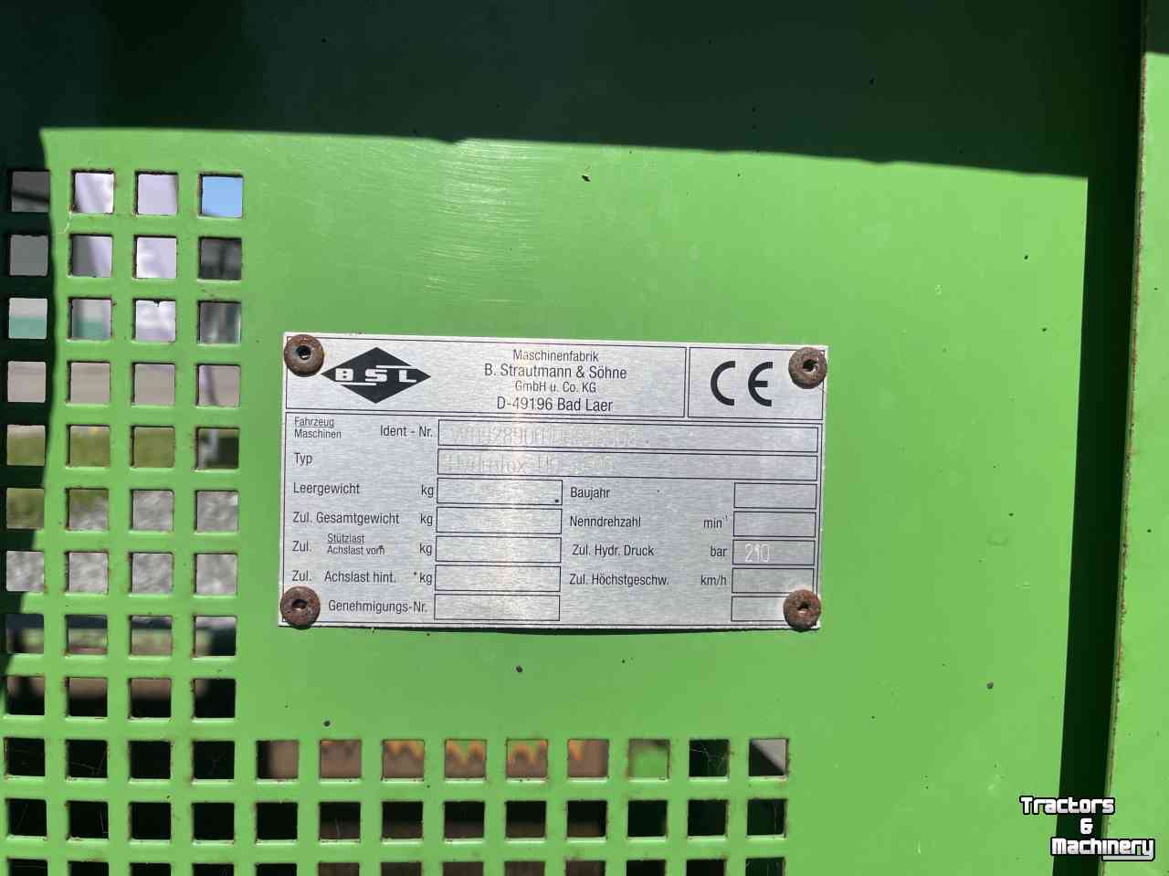 Silage block-cutter Strautmann Hydrofox HQ 3400 kuilvoersnijder