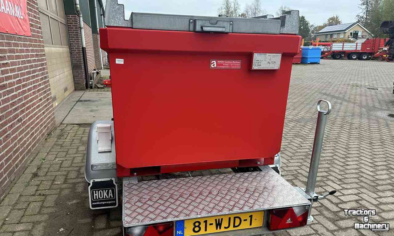 Low loader / Semi trailer  Dieseltank Aanhanger