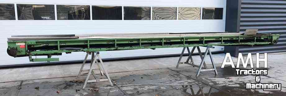 Conveyor  Schomaker M2/2VS 6000 7250X600 MM OPVOERBAND ELEVATORBAND ELEVATOR BELT FÖRDERBAND STEIGBAND
