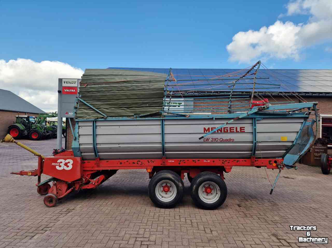 Self-loading wagon Mengele LW310 QUADRO