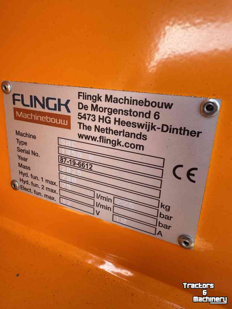 Straw spreader for boxes Flingk SHC 1450R