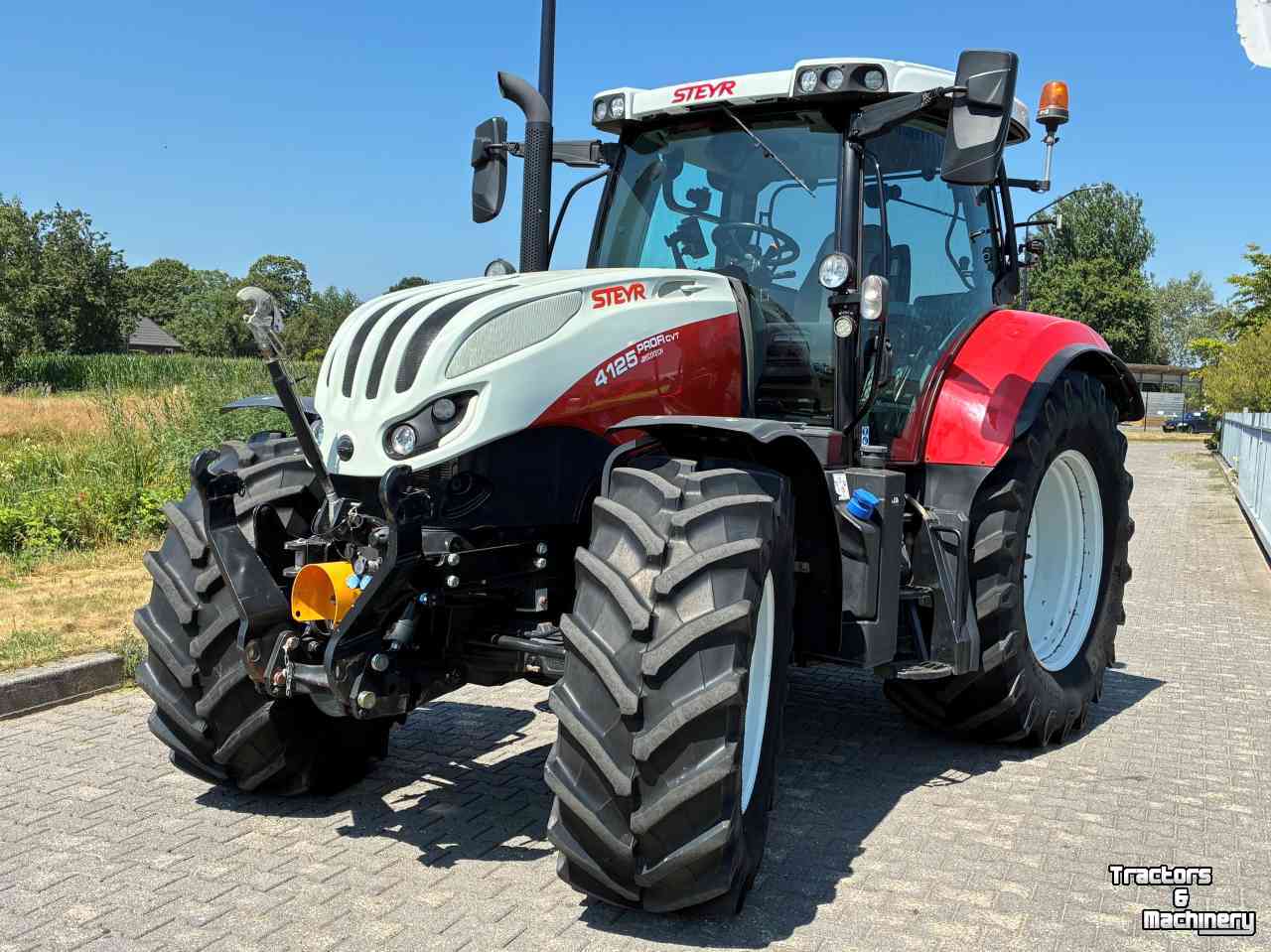 Tractor Steyr Profi 4125 CVT Ecotec + RTK GPS