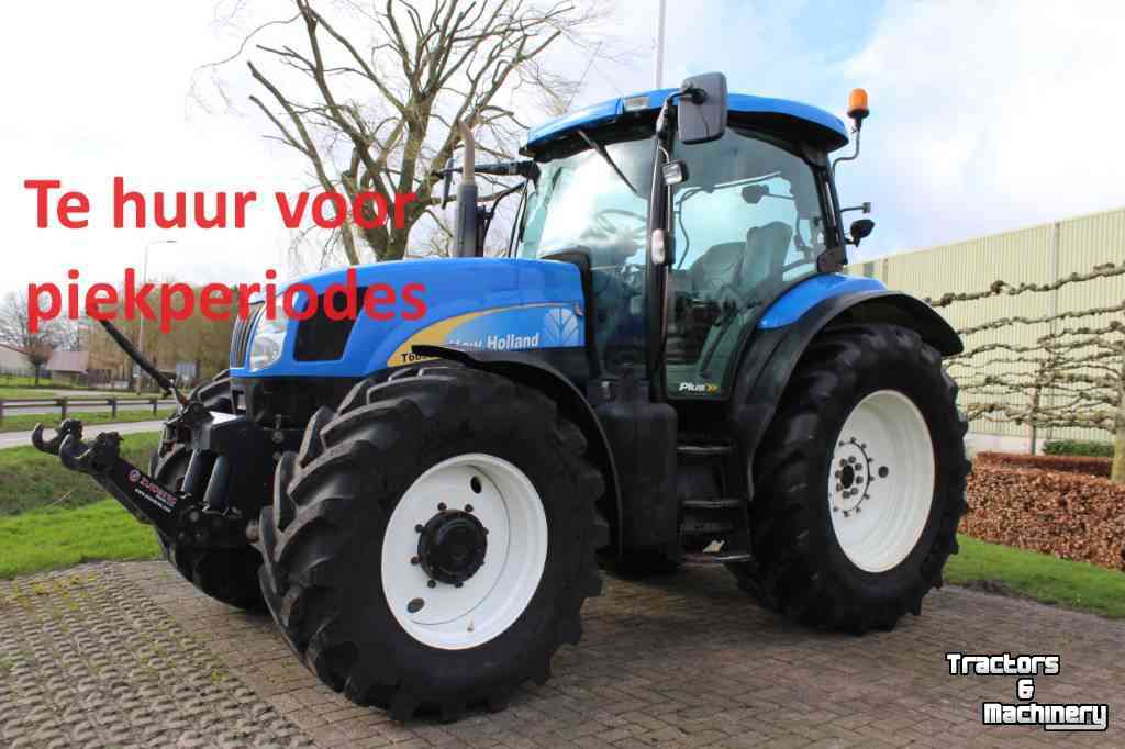 Tractor New Holland T6 en T7 modellen te huur voor piek periodes!