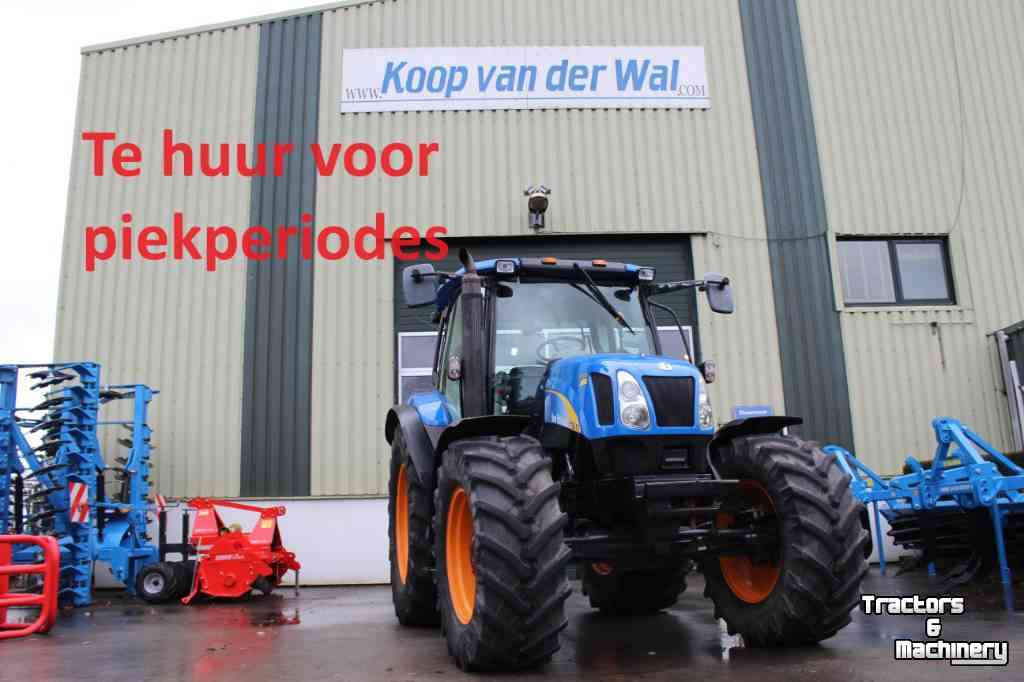 Tractor New Holland T6 en T7 modellen te huur voor piek periodes!