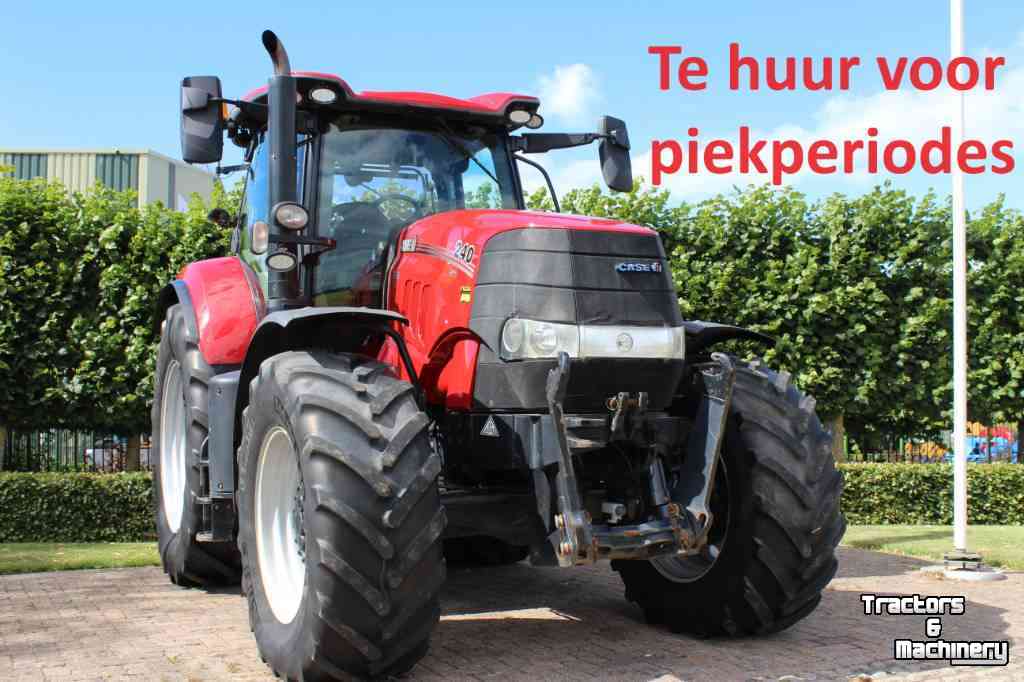 Tractor New Holland T6 en T7 modellen te huur voor piek periodes!