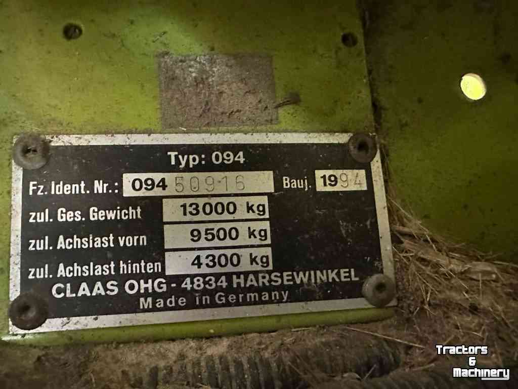 Forage-harvester Claas Dominator 218 Mega