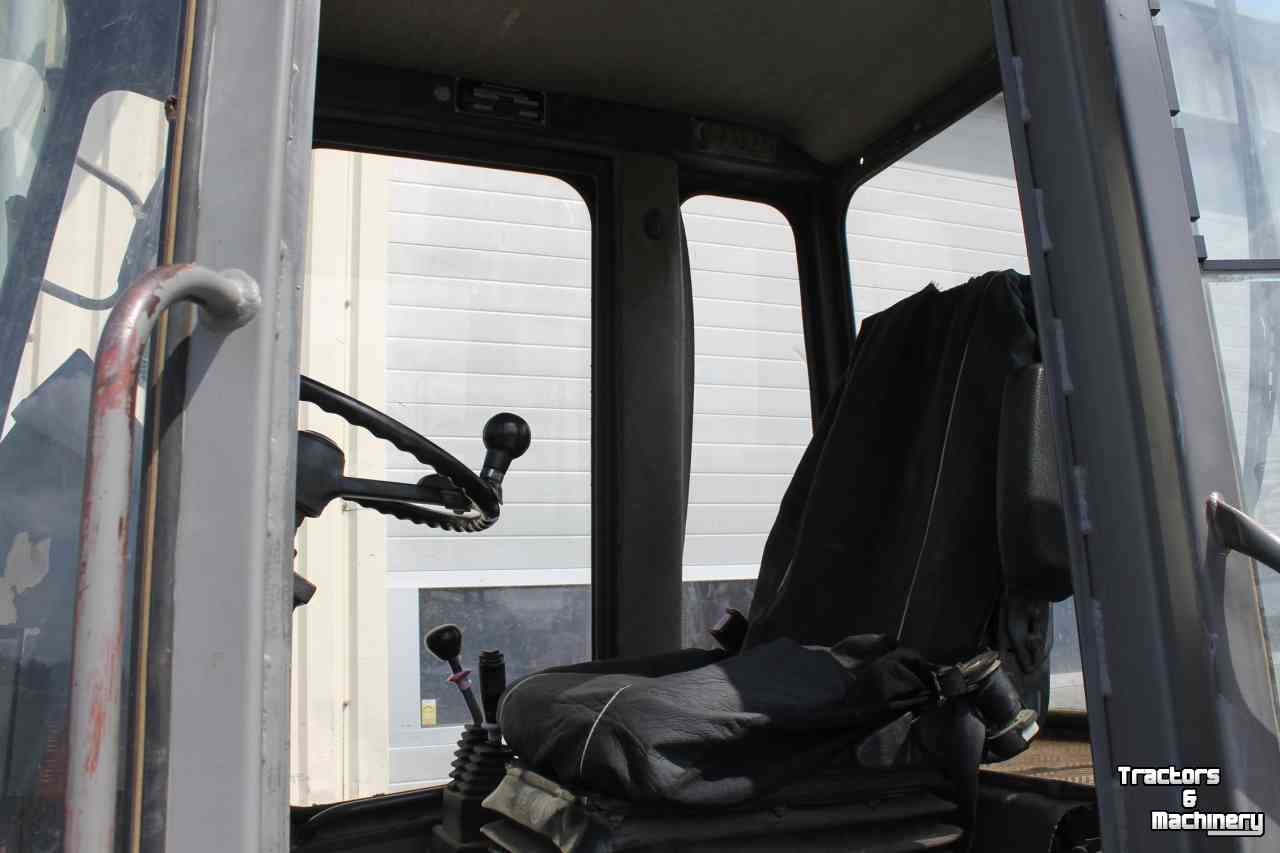 Wheelloader Zettelmeyer ZL602 shovel wiellader met bak, palletvork en puinriek Deutz motor