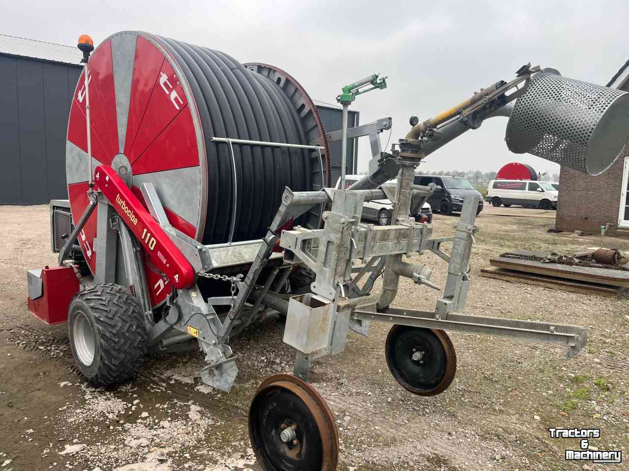 Irrigation hose reel Turbocipa XJM600 110-420