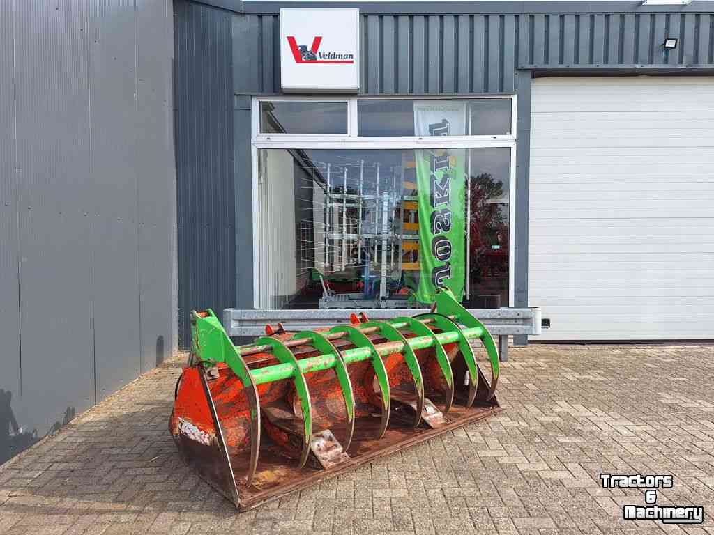 Silage Grabbucket / Grabfork Holaras KROKO 240-DK Krokodillenbak / Pelikaanbak