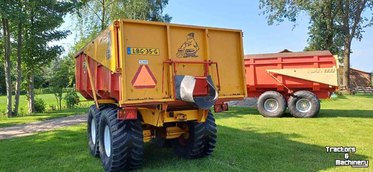 Dumptrailer Bijlsma Hercules 1200